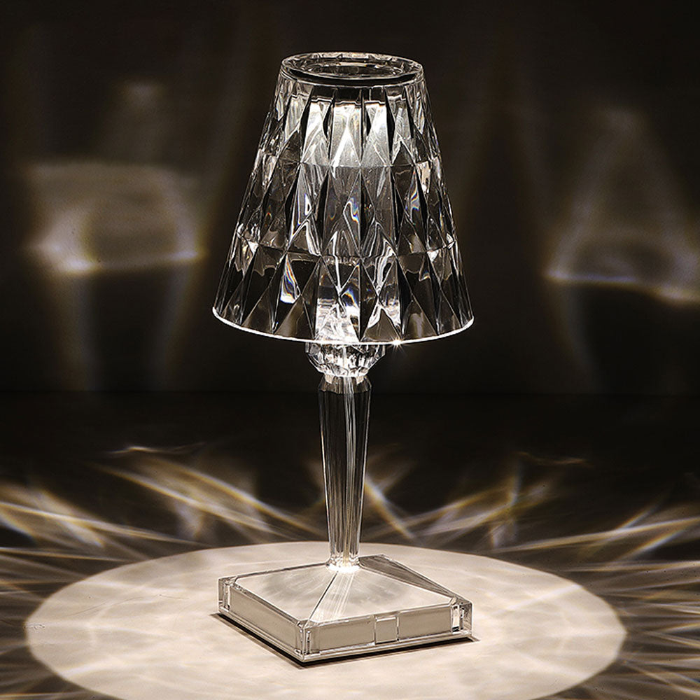 THE TRAVELER CORNER™ RadiantTouch Decor Crystal Lamp