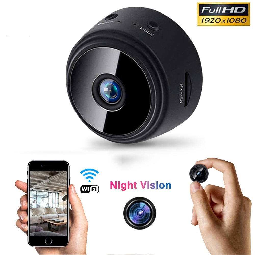 IntelliCam ™- Smart Mini surveillance Camera 1080P HD