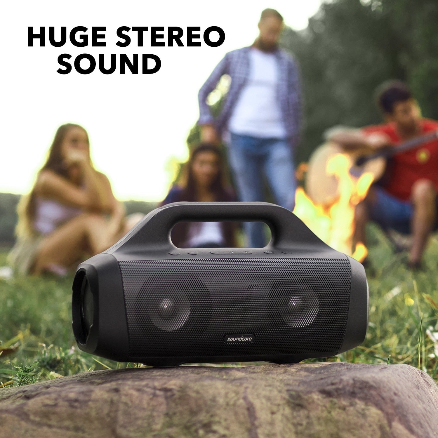 BassGlide Pro™ Robust bass-boosted   Speaker